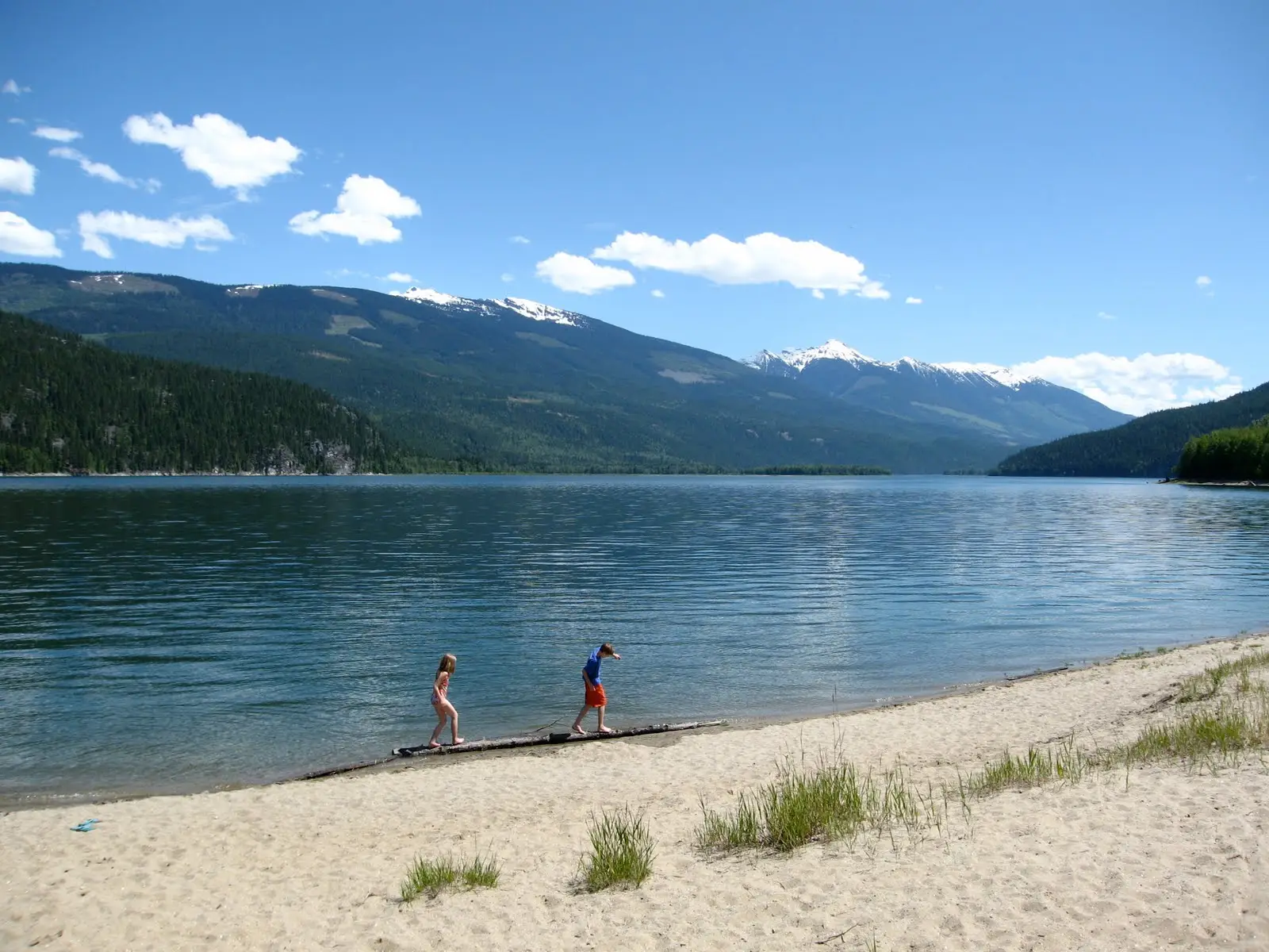 Summer Swimming 1 Blanket Creek Provincial Park BC- Summer Swimming