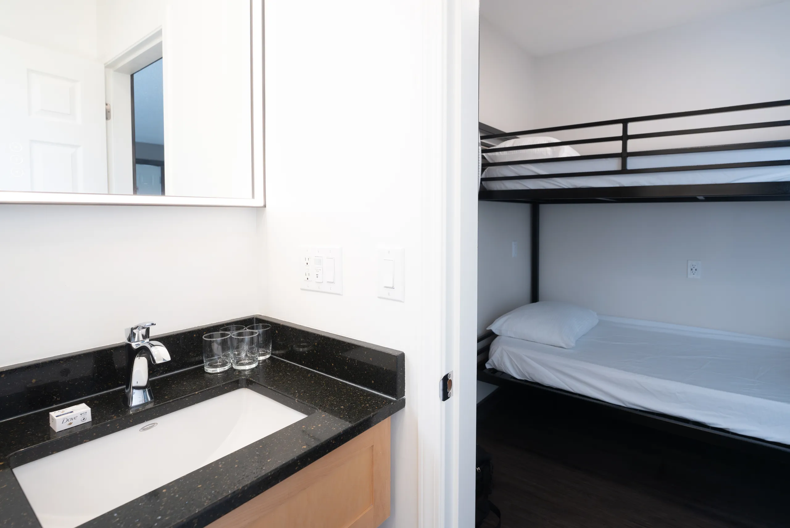 swiss chalet motel interior bathrooms 22